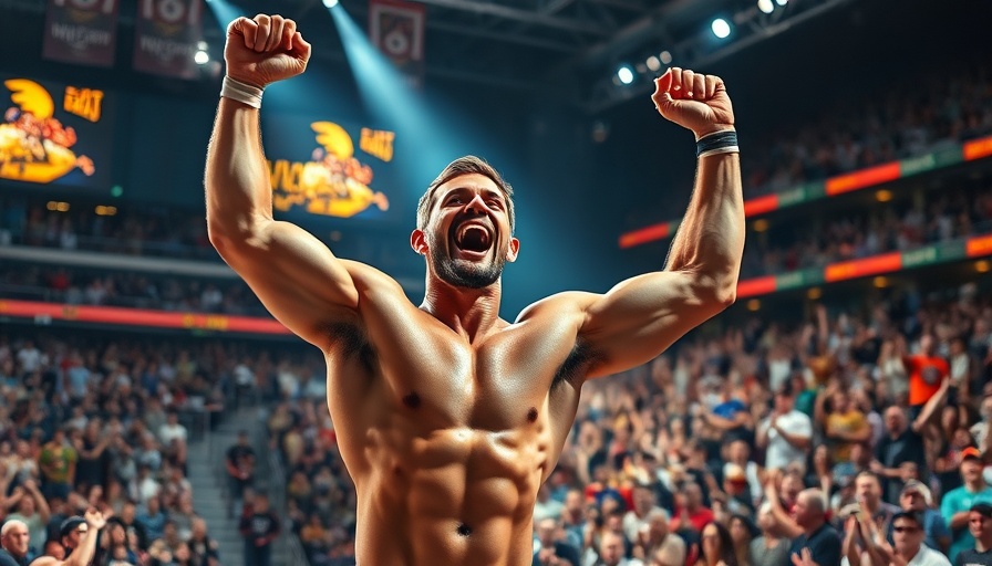 2025 CrossFit Games experience: athlete celebrating triumph