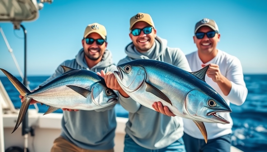 Anglers celebrate bluefin tuna catch before NOAA closure season.