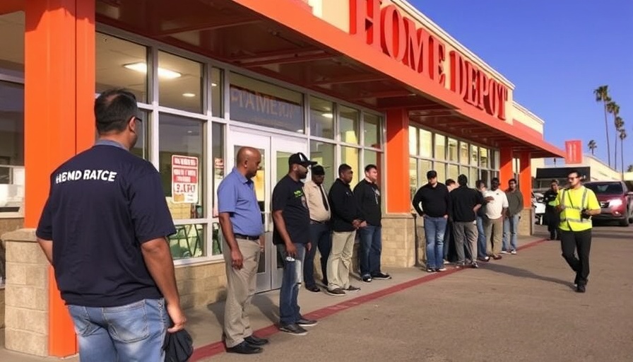 20 day laborers detained outside North Hollywood Home Depot