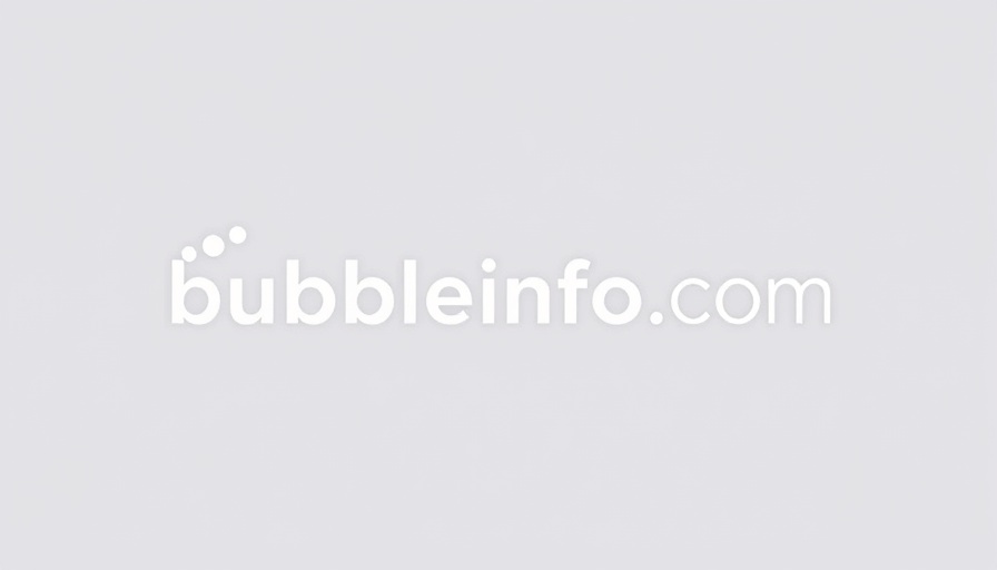 Minimalistic bubbleinfo.com logo on transparent background
