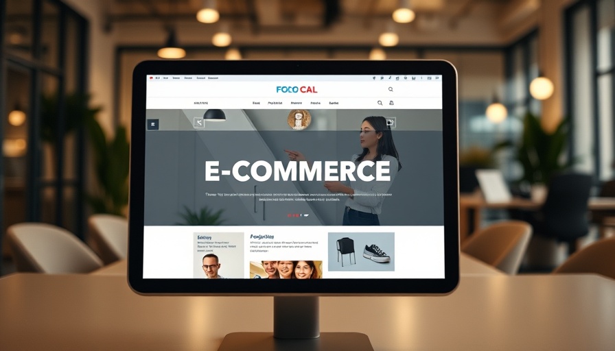 Highlighting cost-effective e-commerce platforms on a digital screen.
