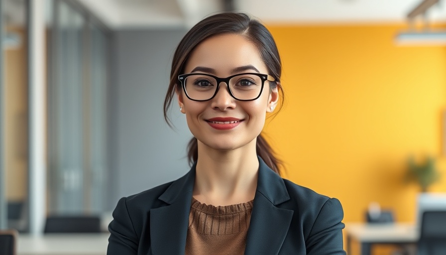 Confident professional woman in an office, Financial Management at DAHLIN.
