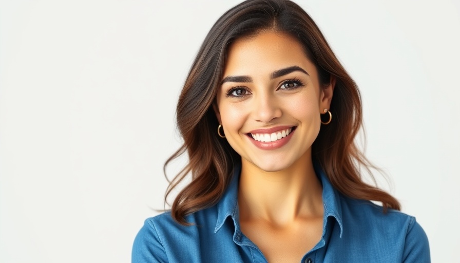 Woman smiling, symbolizing confidence in a burnout recovery framework.
