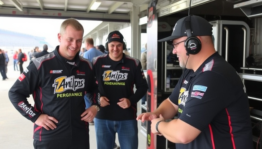 Zips Racing team gets immersive experience during NASCAR weekend