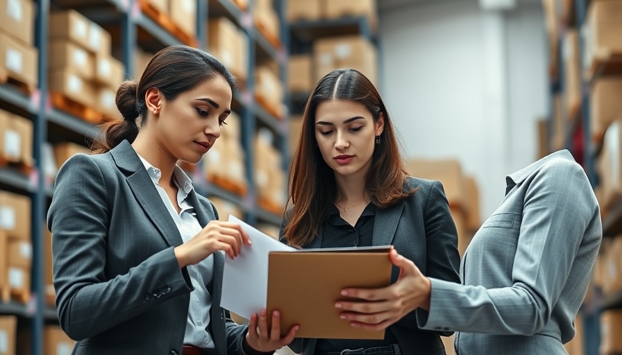 Two businesswomen working together in a warehouse office, Programs to Help Small Businesses in San Diego County.