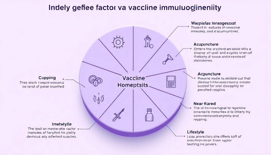 Diagram of factors affecting vaccine immunogenicity.