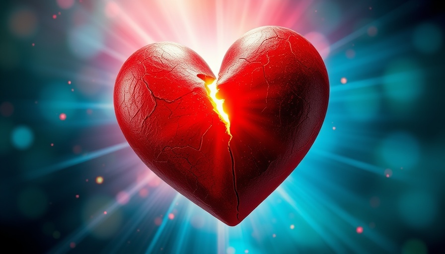Symbolic illustration of a heart healing, representing a homeopathy healing journey.