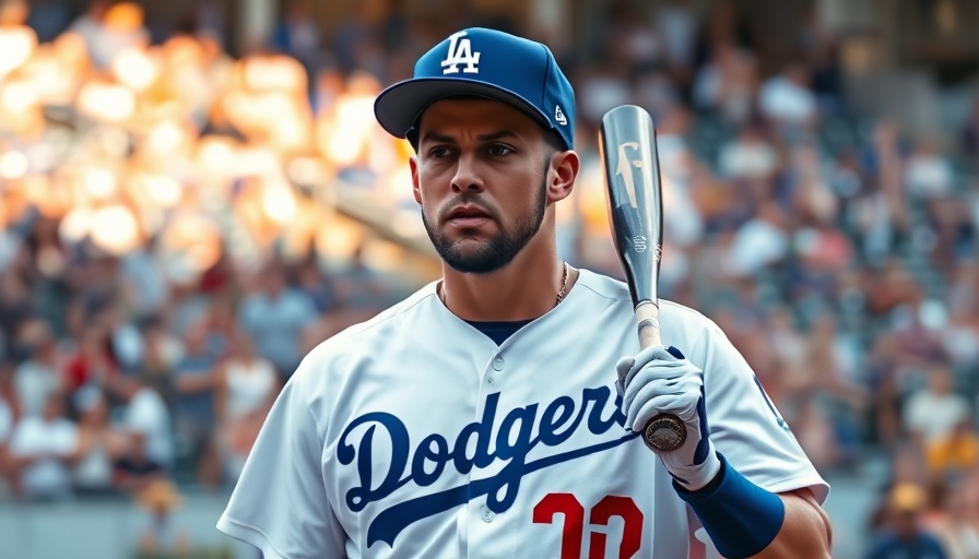 Dodgers player reacts to performance against Pirates.