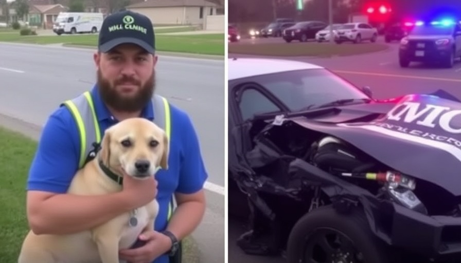 YouTuber rescues dog who remained at owner's side after fatal Watts crash