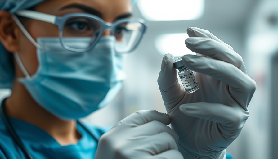 Healthcare worker prepares COVID-19 vaccine amid California surge.