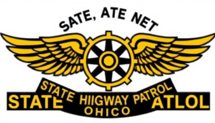 Ohio State Highway Patrol emblem highlighting teen driving safety.