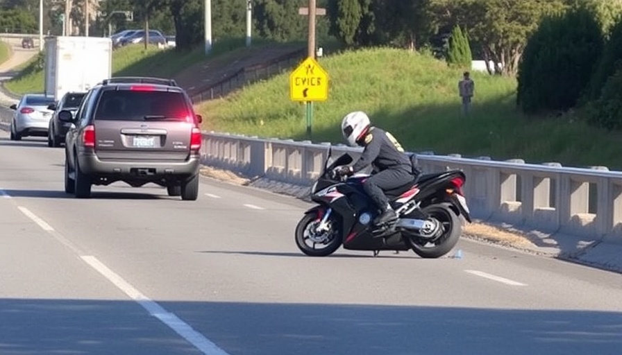 CHP motorcycle officer injured in crash on I-280 in San Mateo County