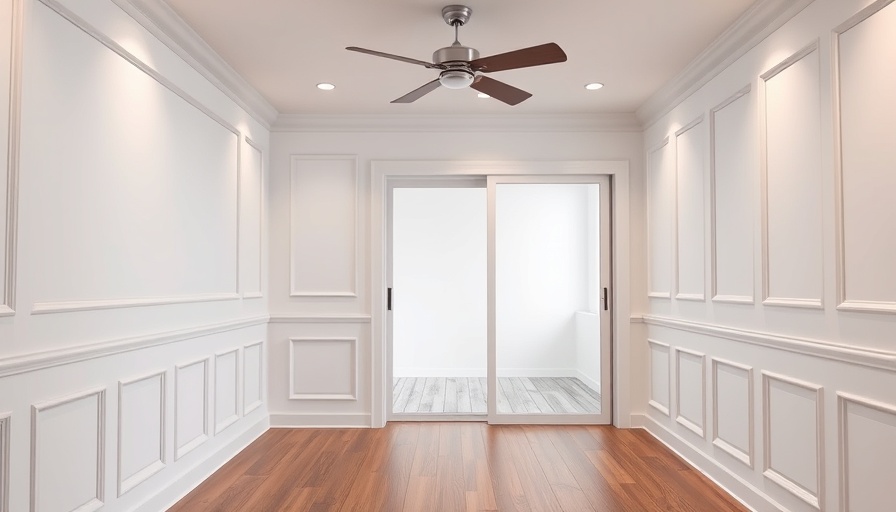 Transform Your Fresno Home with Wainscoting in a modern interior