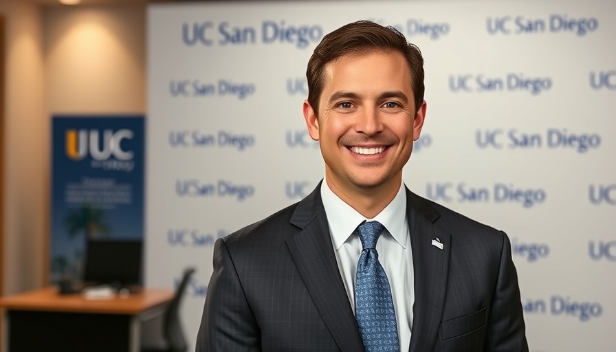 Andy Fee Named Athletic Director at UC San Diego, professional portrait.