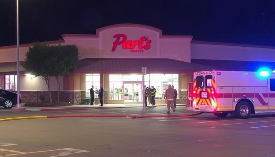 Firefighters intervene after stabbing at San Marcos supermarket, officials say