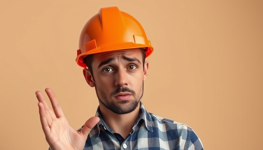 Confused tradesperson gesture illustrating common dispute reasons between tradespeople and clients.
