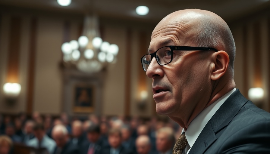 Stephen Miran at Federal Reserve Appointment hearing, confident presentation.