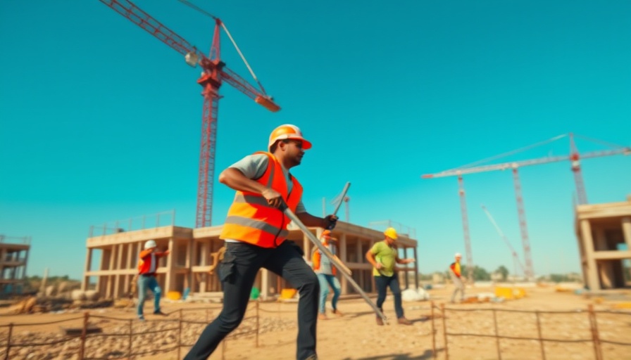 Building Homes with HomeAid Northern California, dynamic construction site.
