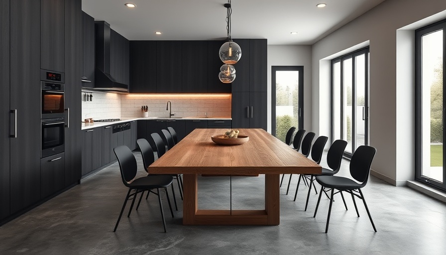 Modern utility room with durable materials and sleek design.