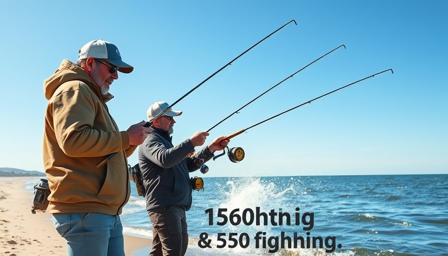 Fly casting tips for fall fishing at the beach during sunny day.