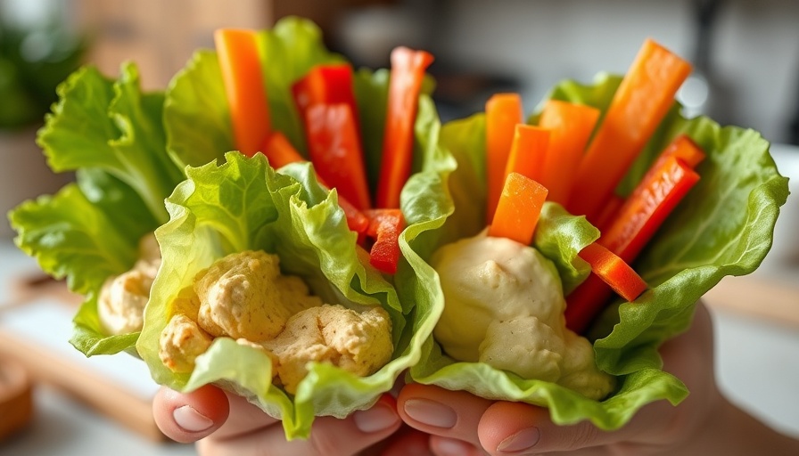Healthy lettuce wraps for San Jose fitness tips.