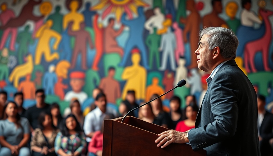 California immigration laws discussion with speaker at event.