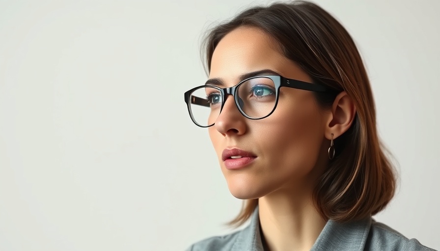 Confident woman wearing glasses, LAPD Leadership Teresa Sánchez-Gordon