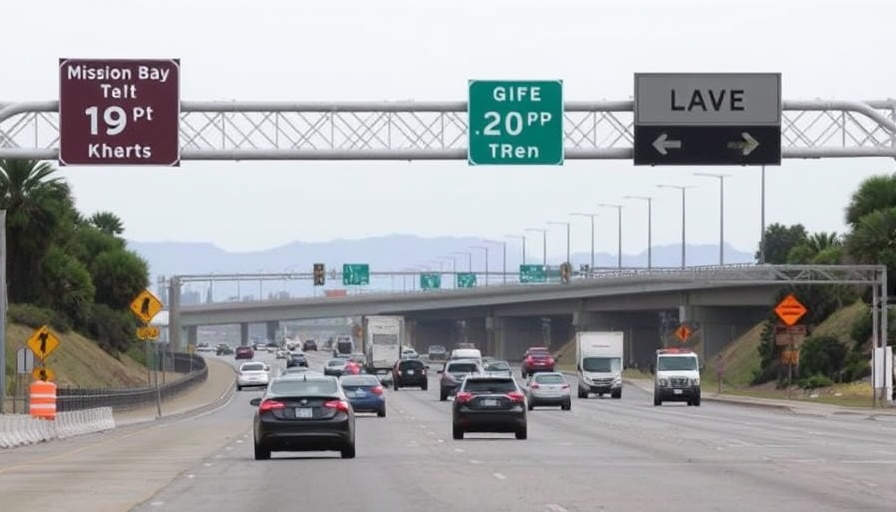 Another weekend long closure of I-5 lanes near Mission Bay