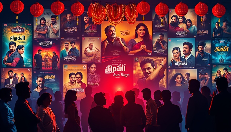 Tamildhooms.com Tamil Cinema Guide showcasing vibrant movie posters.