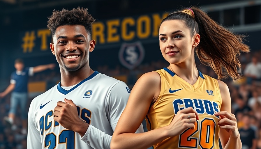UCU Athletes of the Week featuring male and female athletes in sports montage.
