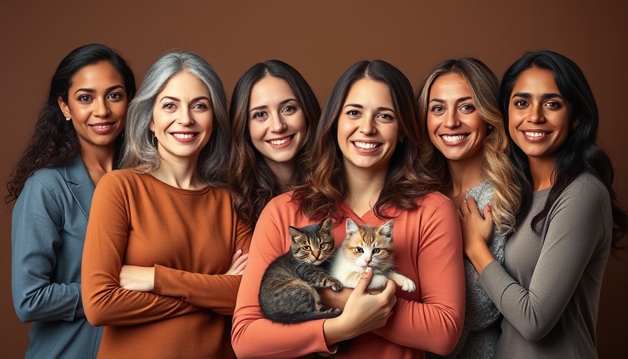 Diverse women group representing Indigenous-owned skincare brand N8iV Beauty.