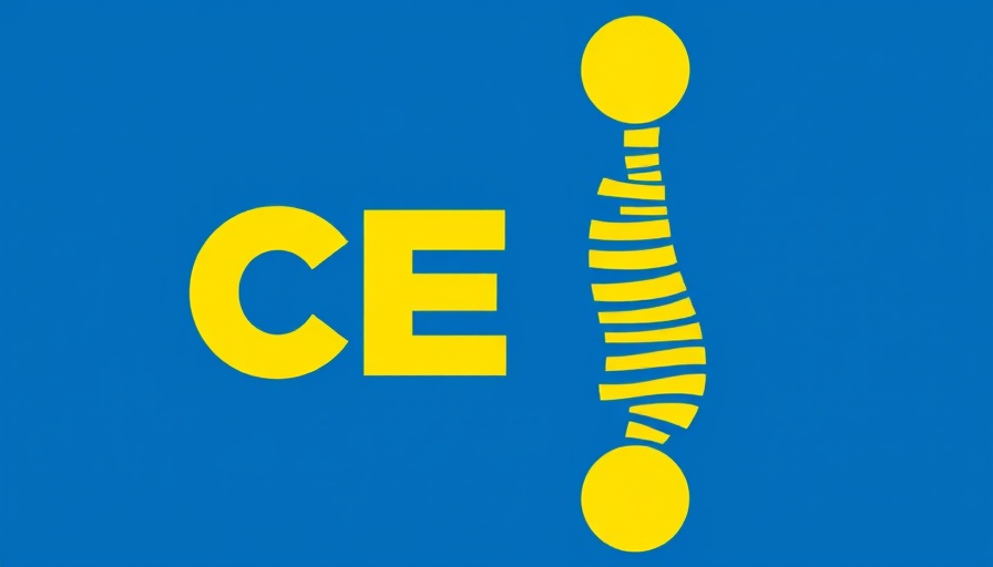 Drug-Free Chiropractic Care bold corporate logo in blue and yellow