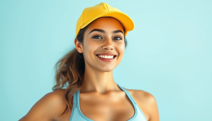Confident woman smiling in workout gear, Fasted Workouts for Women Over 40