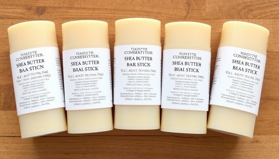 Shea Butter Lotion Bar Sticks