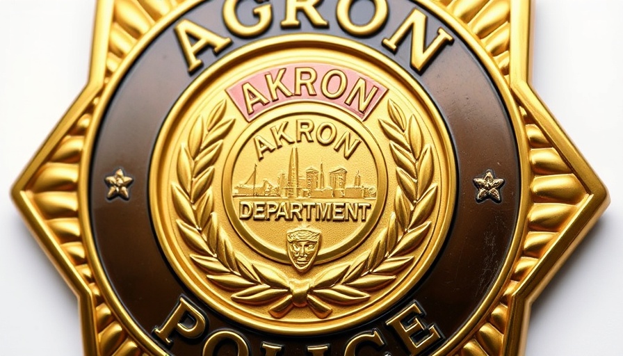 Akron Police Department badge emblem