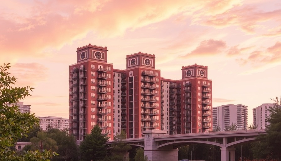 North Park Apartment Building Has Towers and Bridges