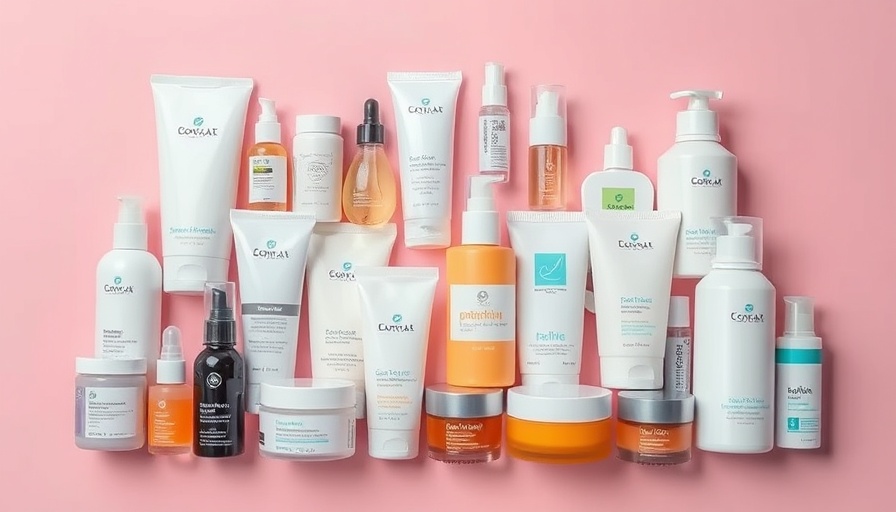 Pregnancy-safe skincare products in North County San Diego, soft pink background.