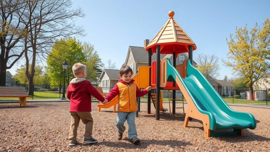 Kids playing at a playground near renovated properties in Marina Del Rey homes.