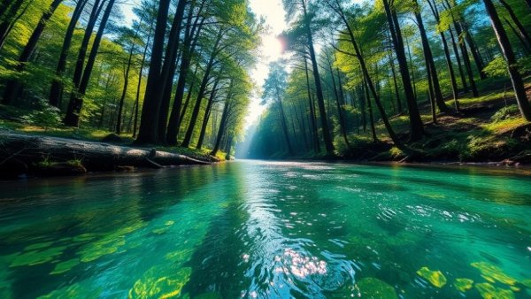 Idyllic Texas swimming holes with crystal clear water