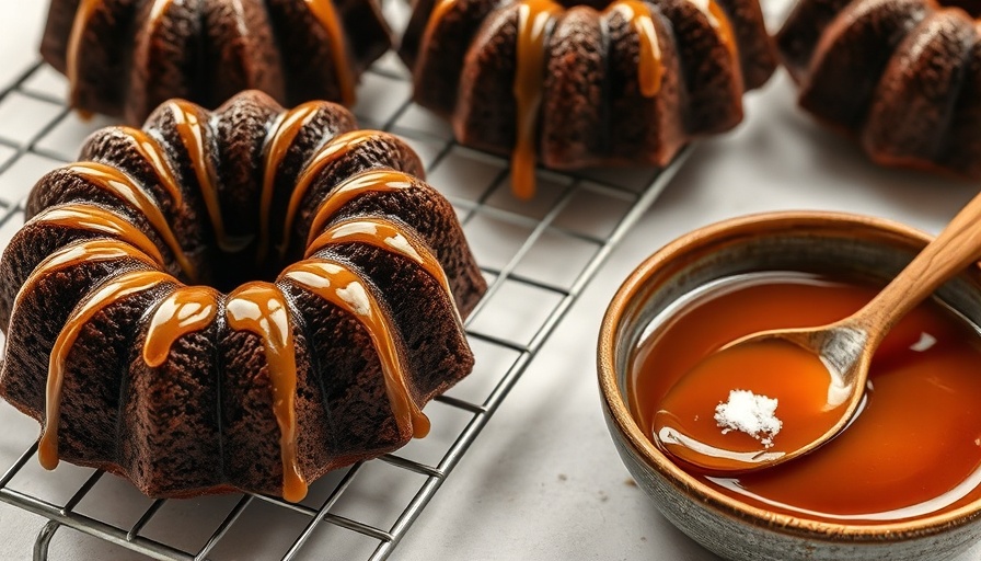 Caramel-drizzled chocolate bundt cakes, Delicious Beef Recipes for Easter