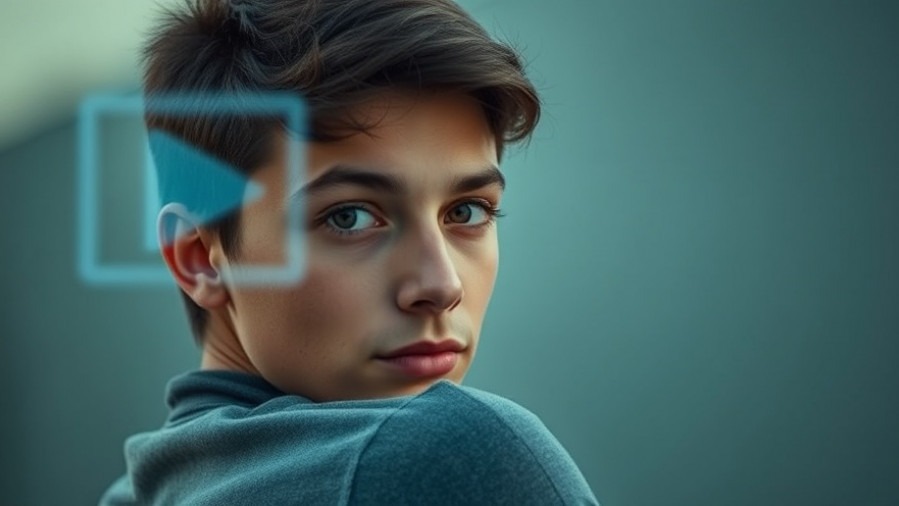 Curious young adult exploring media engagement in soft afternoon light.