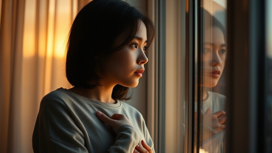 Thoughtful young adult reflecting on emotional intelligence and mindfulness techniques.