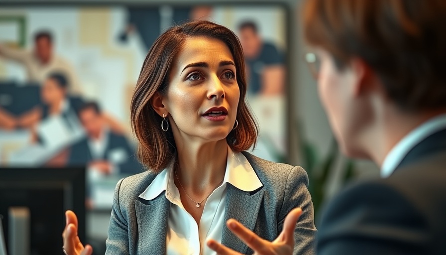 Fidelity Supercharged Productivity: Professional woman speaking with passion.