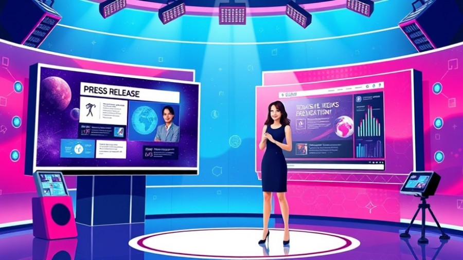 Press Release Organization Pages graphic illustrating SEO benefits