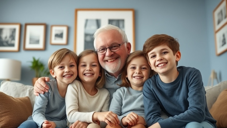 Doug Hoffman indoor air quality training family in cozy home.