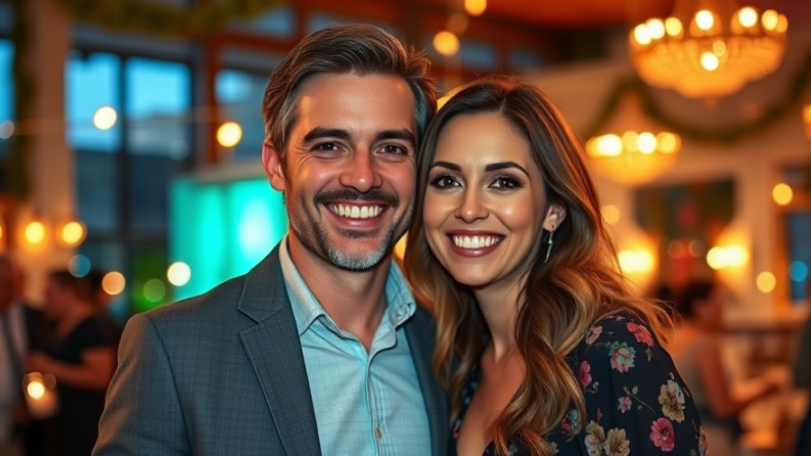 Global Citizen Festival attendees smiling at an evening event.