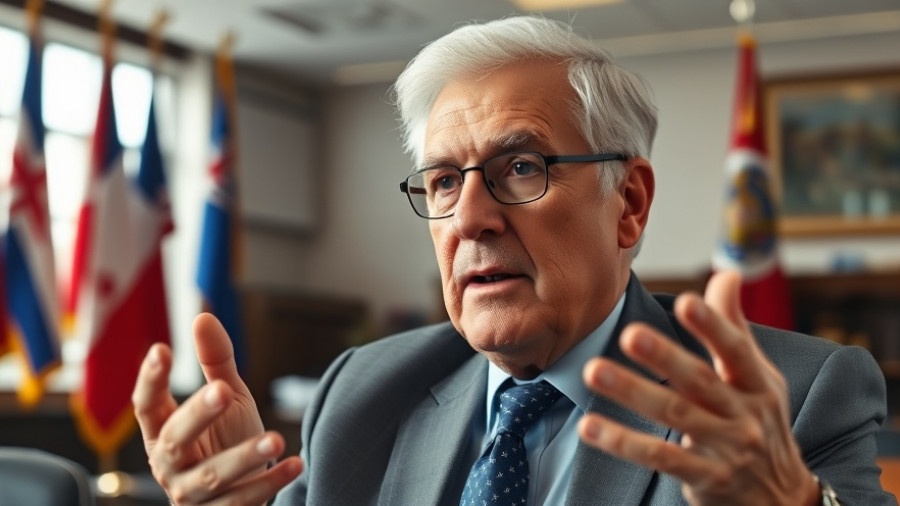 Man discussing Trump's 100% tariff threat on China