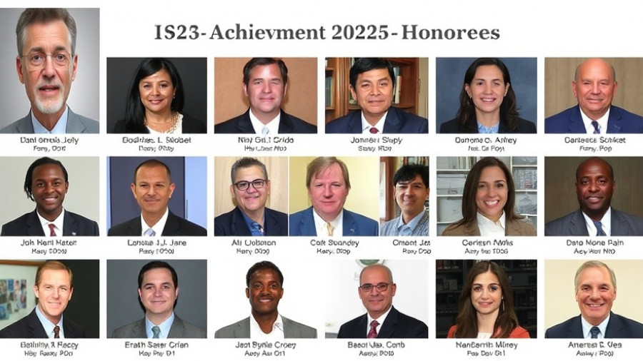ISSA Names 2025 Achievement Awards Honorees