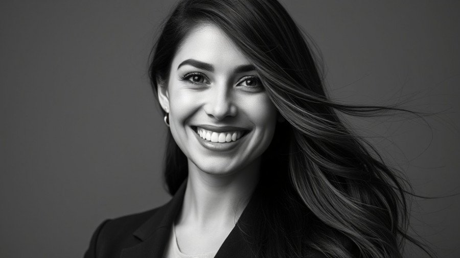 Innovation in the Financial Services Industry: Professional woman's portrait.