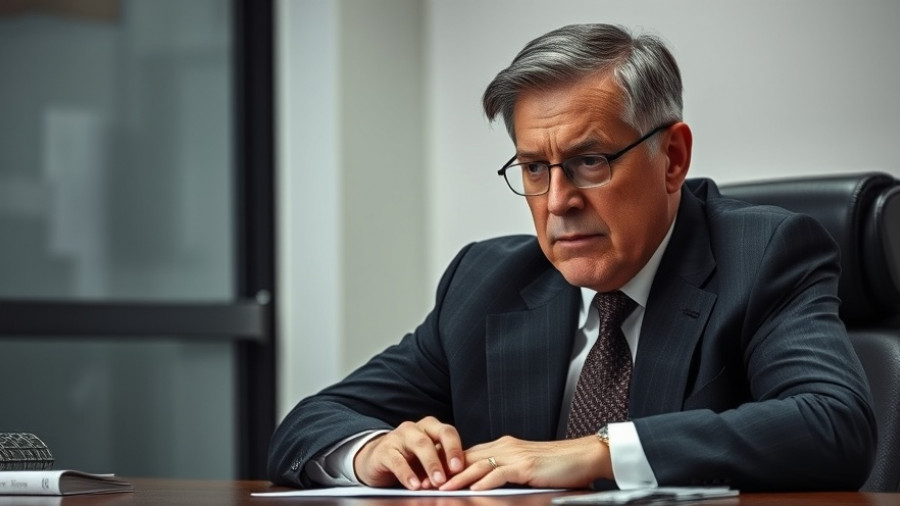 Fed official deep in thought amid rate cuts without data.